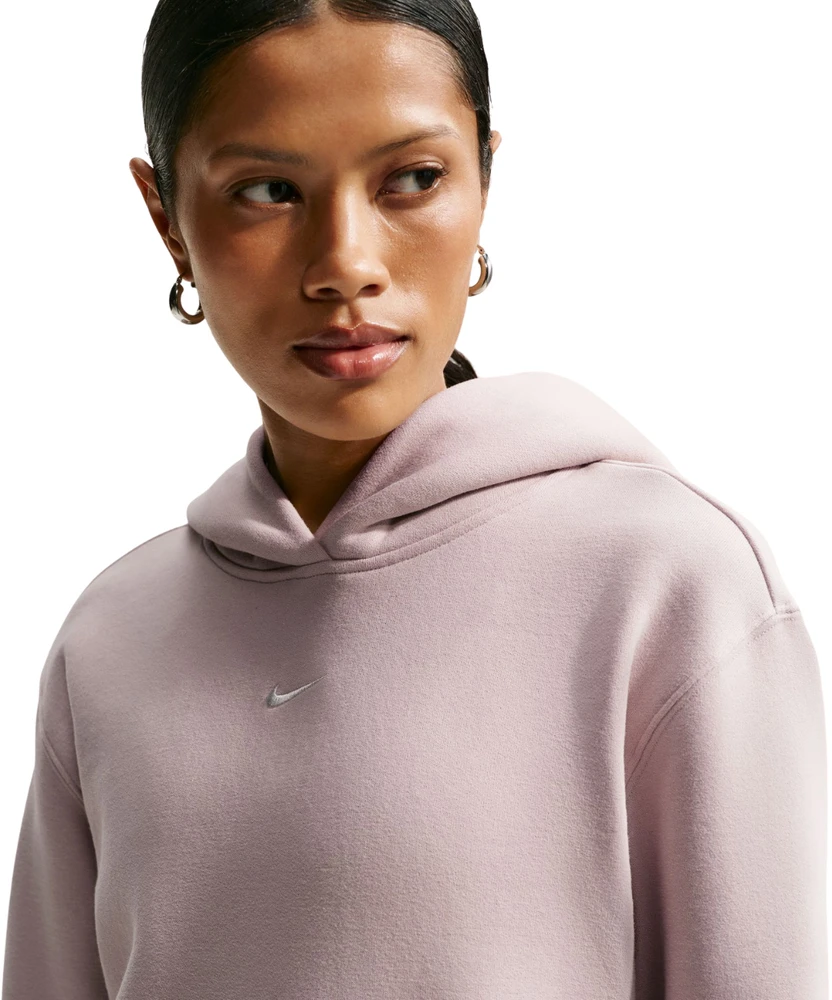 Bluza damska Nike Studio Studio Fleece Medium Weight rožinė IM8100 236 (XL)