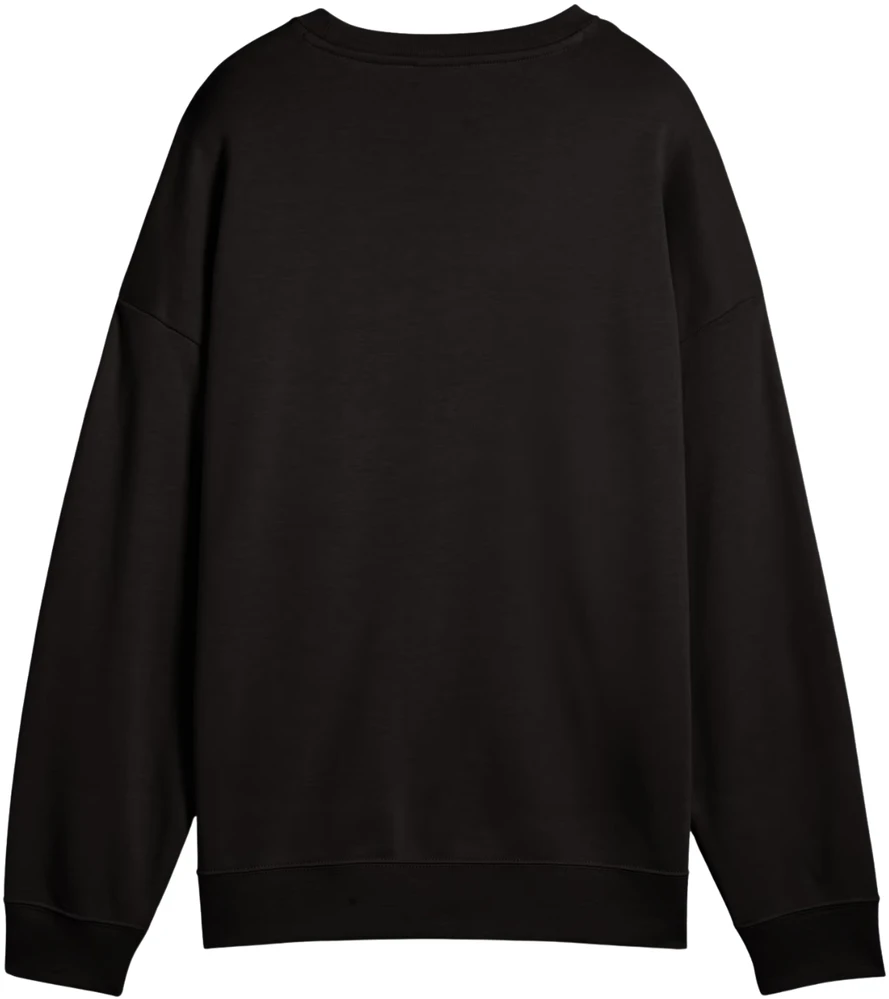 Bluza damska Puma ESS Oversized Crew TR juoda 685401 01 (XL)