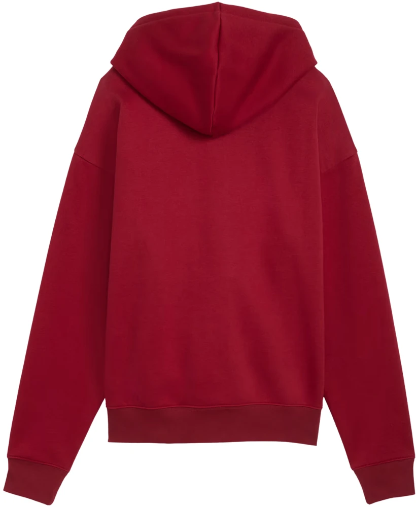Bluza damska Puma ESS Script Comfort Hoodie raudona 694136 23 (S)