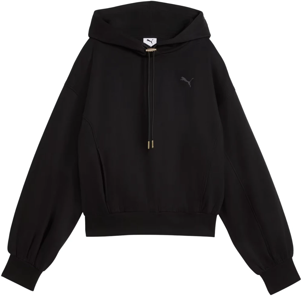 Bluza damska Puma Her Relaxed Hoodie juoda 694027 01 (M)