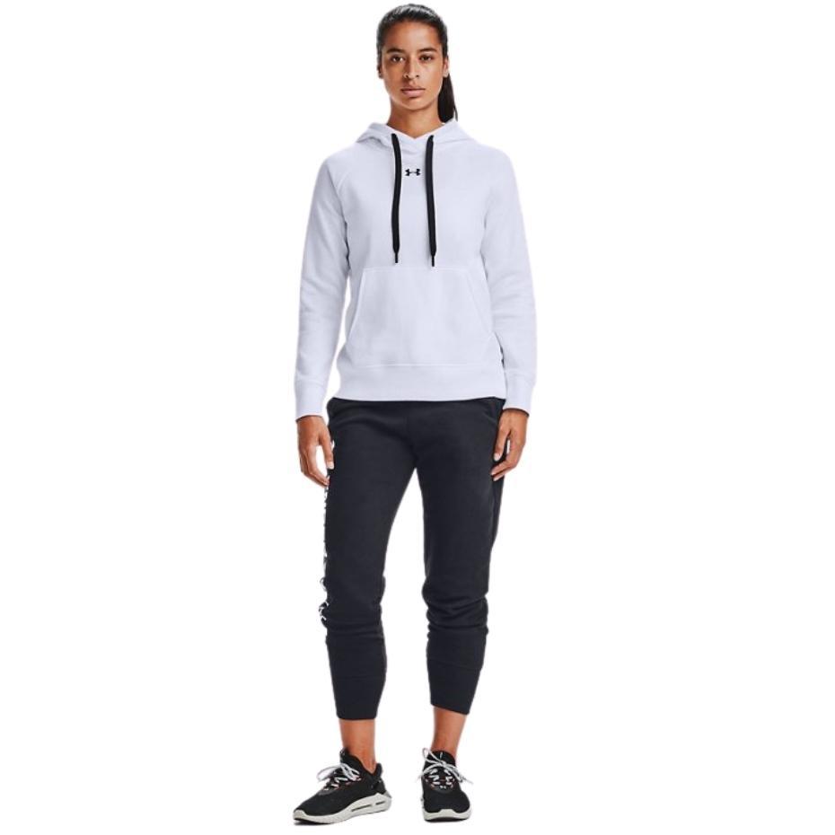 Under Armour Rival Fleece HB džemperis su gobtuvu moterims 1356317 100