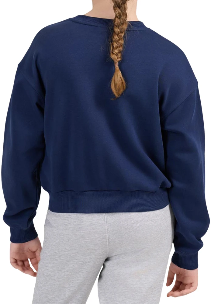 Bluza dla dziewczynki 4F F2708 tamsiai mėlyna 4FJWAW26TSWSF2708 30S (146-152cm)