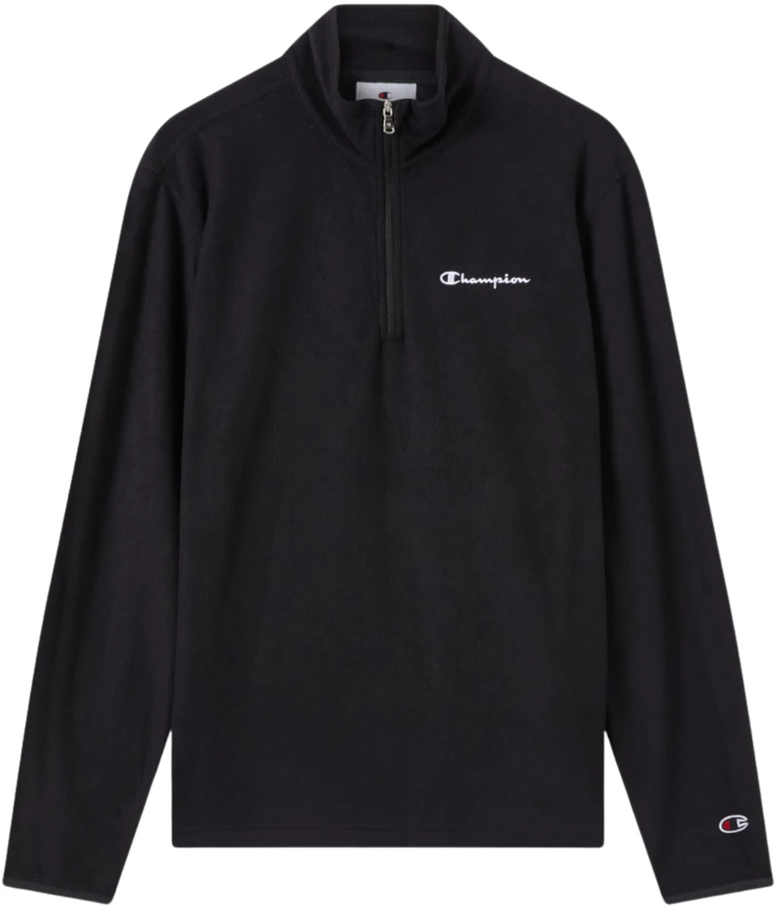 Bluza polarowa vyriška Champion Half Zip Top juoda 220446 KK001 (L)