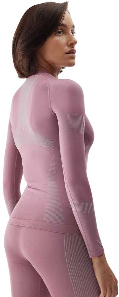 Bluza termoaktywna damska 4F F113 tamsiai rožinė 4FAW23USEAF113 53S (XS/S)