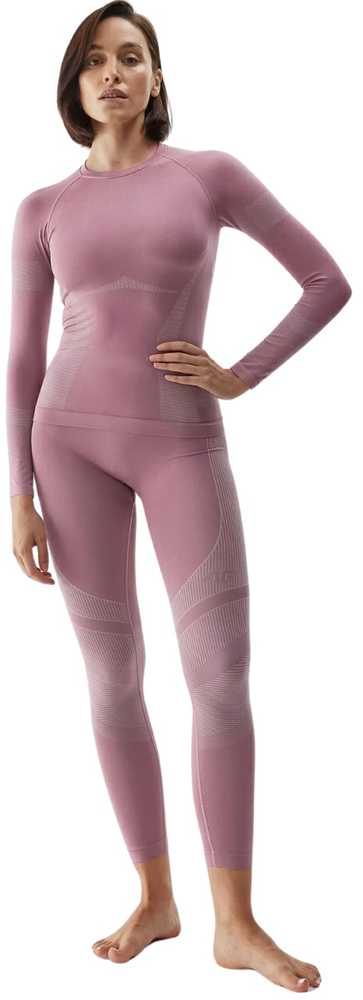 Bluza termoaktywna damska 4F F113 tamsiai rožinė 4FAW23USEAF113 53S (XS/S)