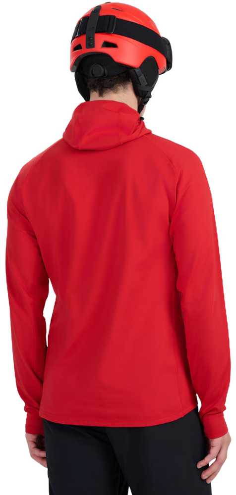 Bluza termoaktywna vyriška 4F M100 ciemna czerwień 4FWAW25UBRUM100 61S (L)