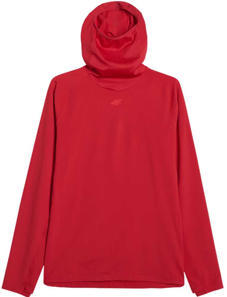 Bluza termoaktywna vyriška 4F M100 ciemna czerwień 4FWAW25UBRUM100 61S (L)