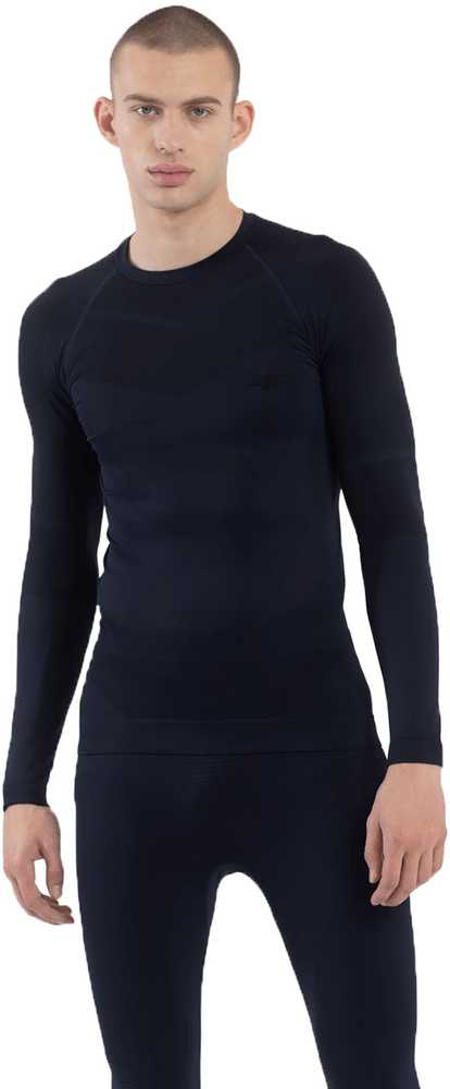 Bluza termoaktywna vyriška 4F M103 tamsiai mėlyna 4FAW23USEAM103 31S (L/XL)