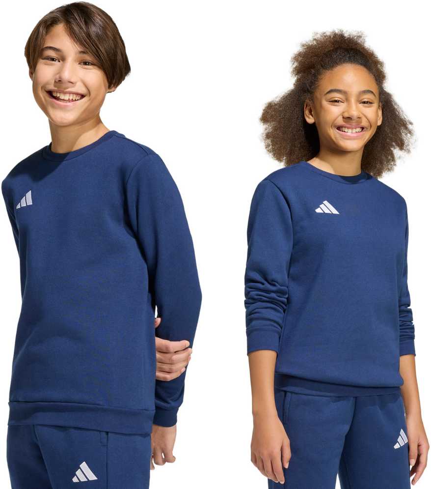 Bluza vaikams adidas Entrada 26 Sweat Top tamsiai mėlyna JZ6552 (128cm)