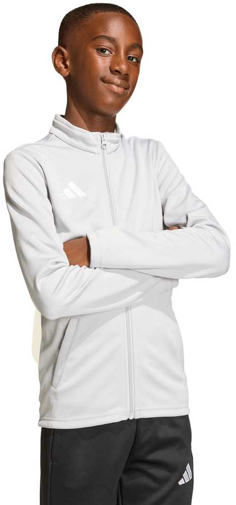 Bluza vaikams adidas Entrada 26 Track jasnoszara JZ6610 (116cm)