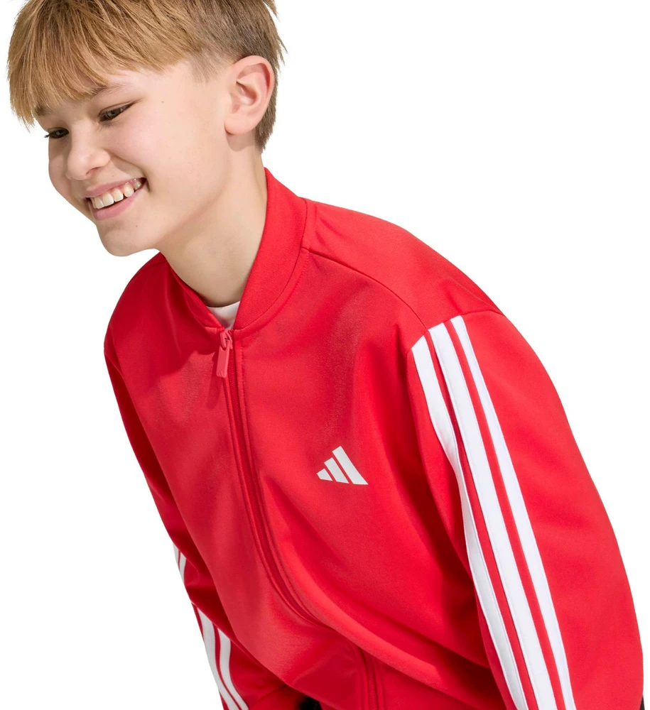 Bluza vaikams adidas Essentials Climacool raudona KQ9728 (128cm)