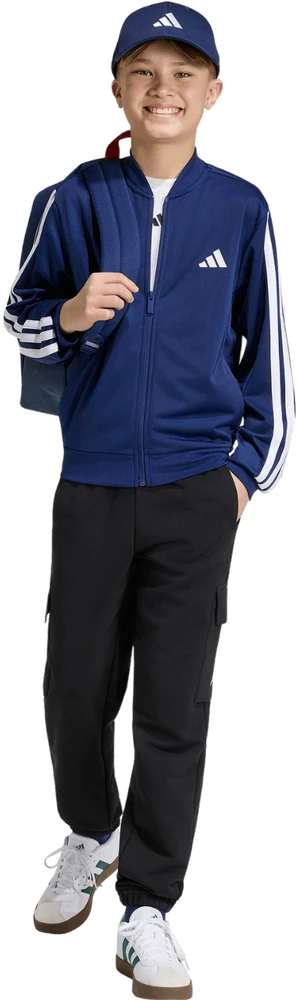 Bluza vaikams adidas Essentials Climacool tamsiai mėlyna KR2146 (152cm)