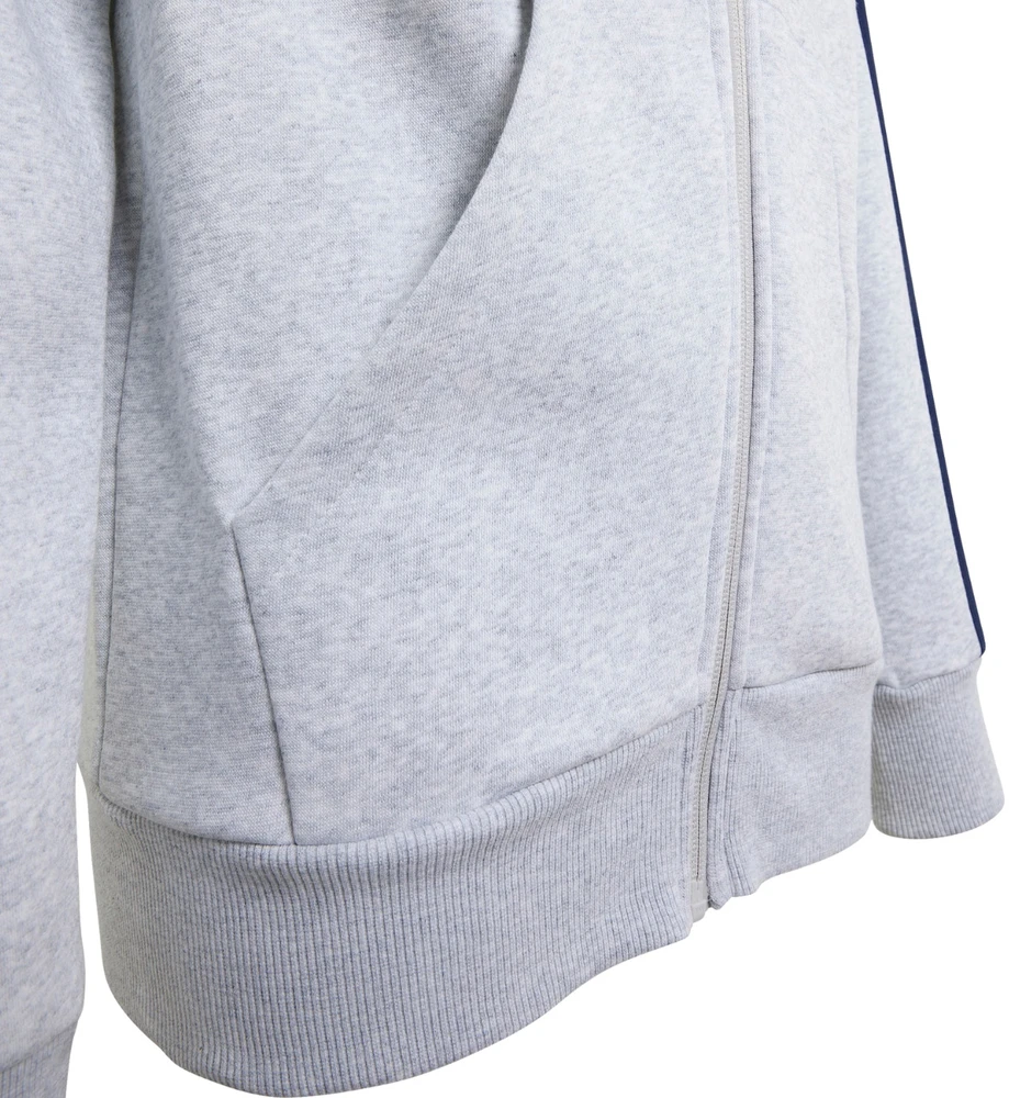 Bluza vaikams adidas Essentials Full-Zip Hoodie jasnoszara KQ9050 (164cm)