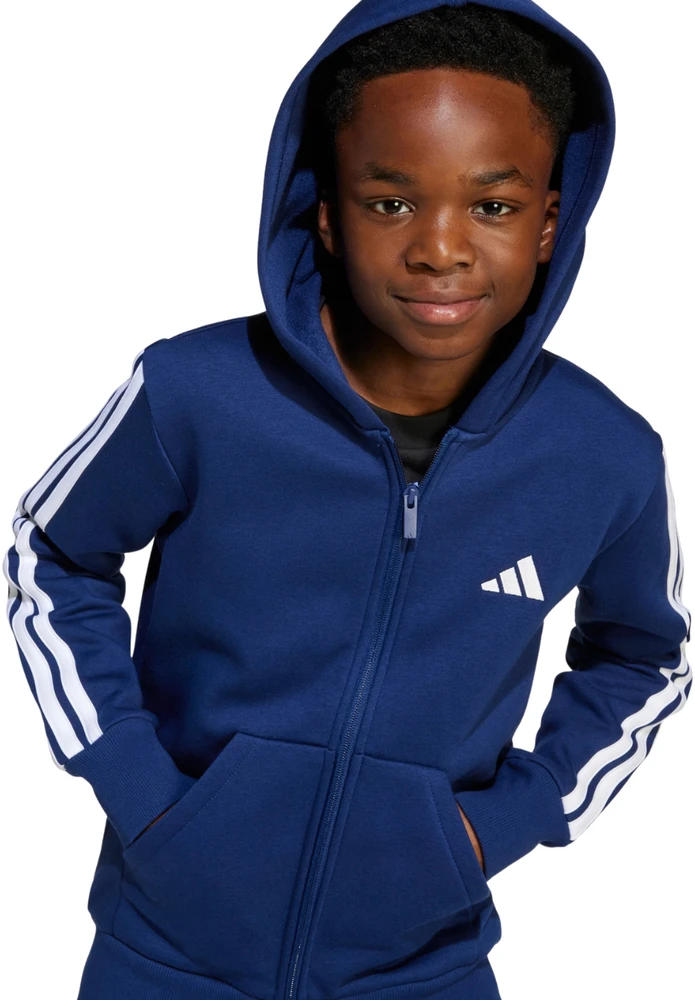 Bluza vaikams adidas Essentials Full-Zip tamsiai mėlyna JY4980 (128cm)