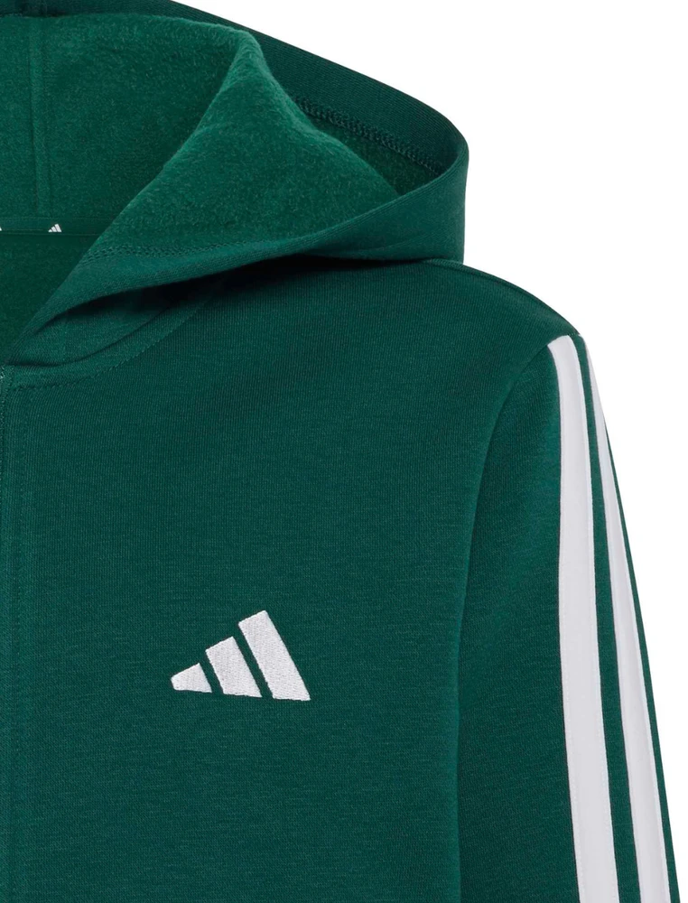 Bluza vaikams adidas Essentials Full-Zip žalia KT3373 (152cm)