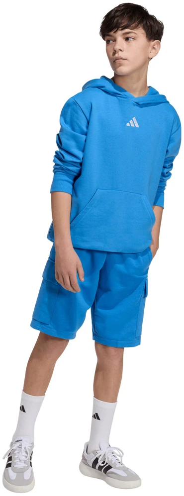 Bluza vaikams adidas Essentials Hoodie mėlyna KD3382 (176cm)