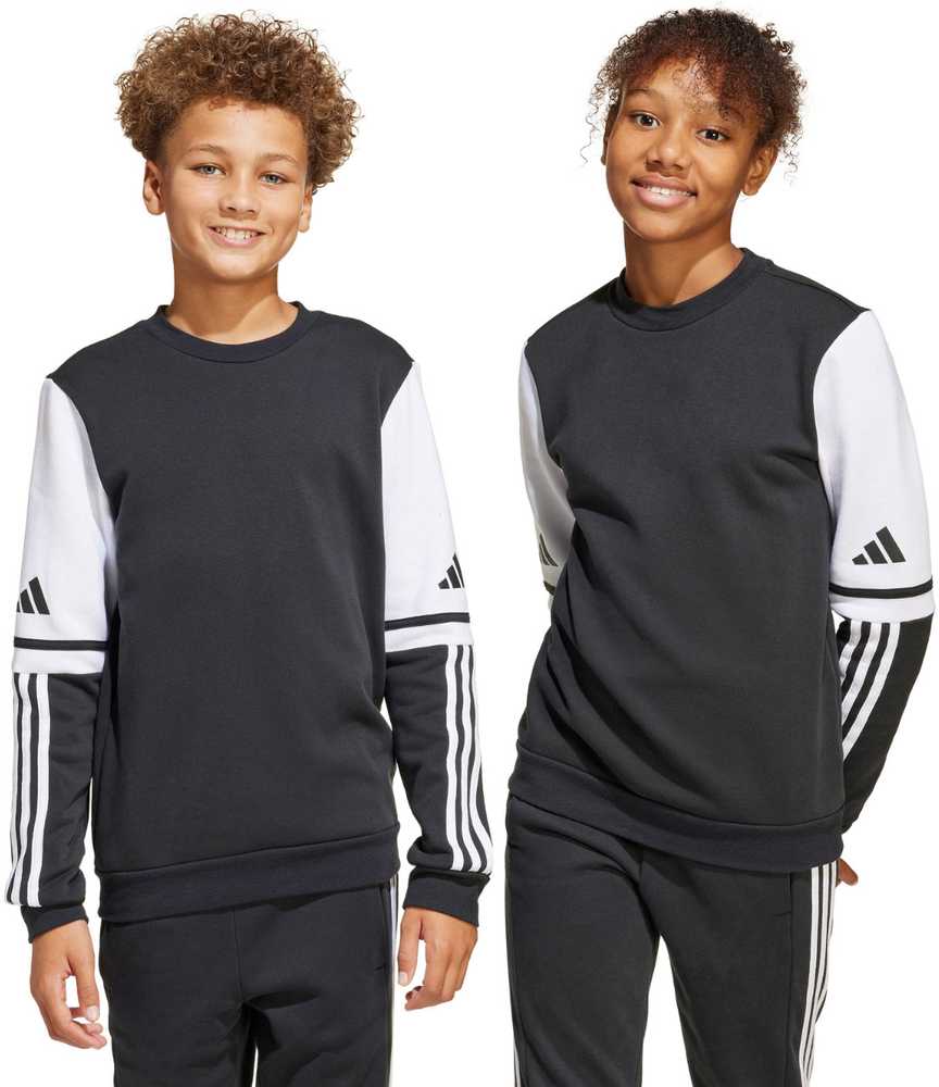 Bluza vaikams adidas Squadra 25 Sweat Crew juoda JE2773 (152cm)