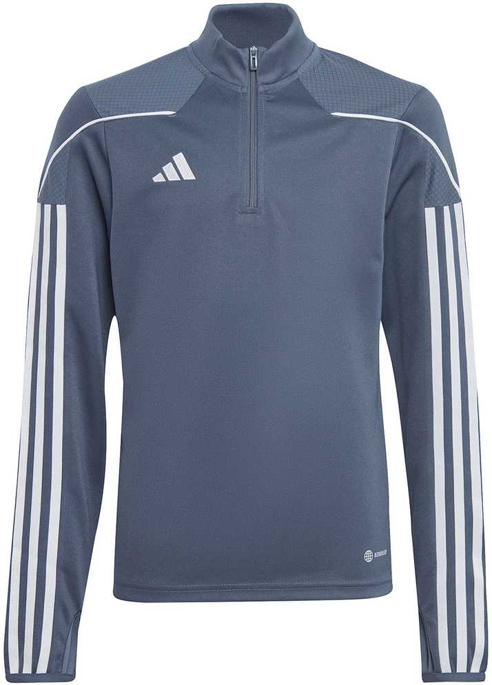 Bluza vaikams adidas Tiro 23 League Training Top szaro-balta HS3491 (140cm)