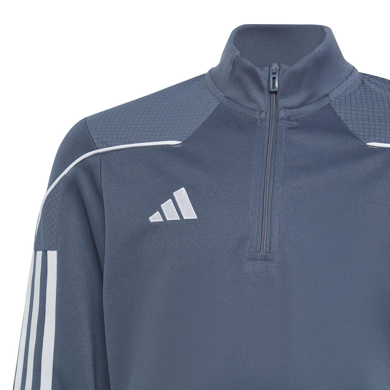 Bluza vaikams adidas Tiro 23 League Training Top szaro-balta HS3491 (140cm)