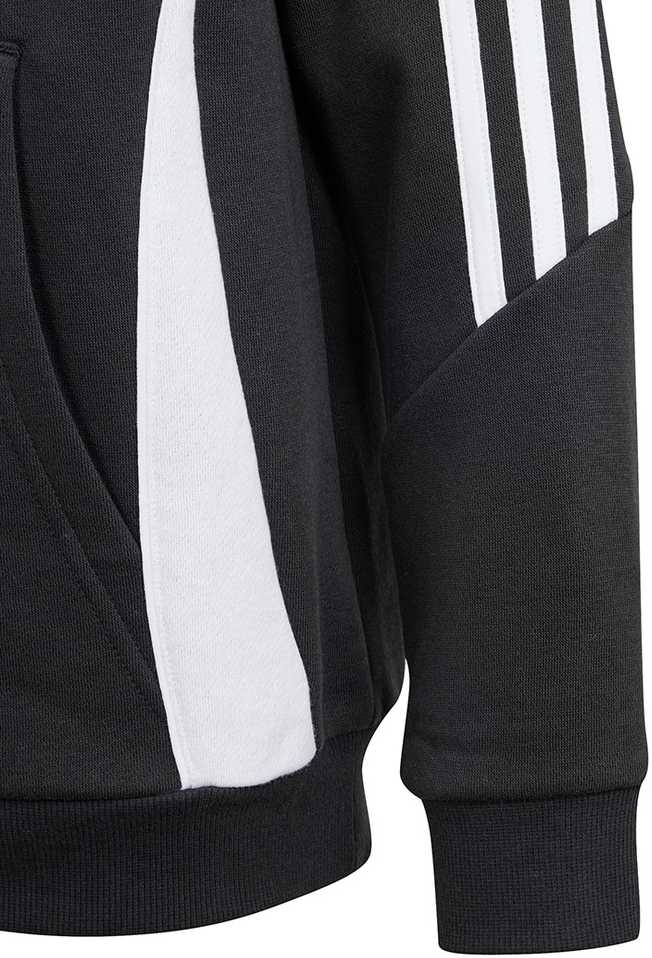 Bluza vaikams adidas Tiro 24 Hooded Sweat juoda IJ5611 (140cm)