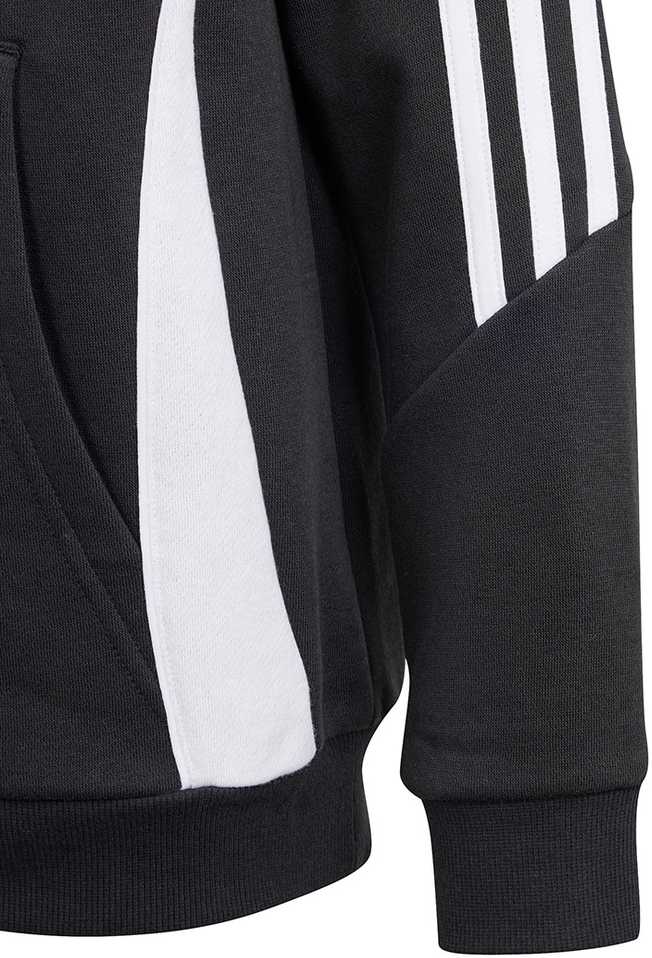 Bluza vaikams adidas Tiro 24 Hooded Sweat juoda IJ5611 (140cm)
