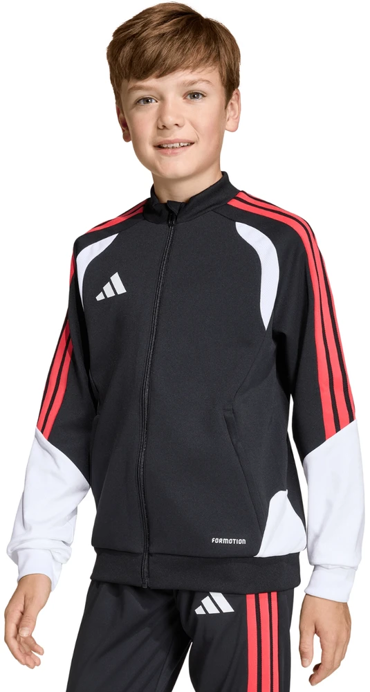 adidas Tiro 26 Vaikų džemperis (Konkurencinės treniruotės) Juoda, balta ir raudona KC3791