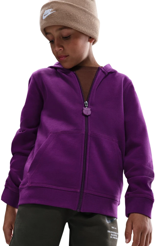 Bluza vaikams Nike FC Barcelona Club violetinė HM3049 595 (M)