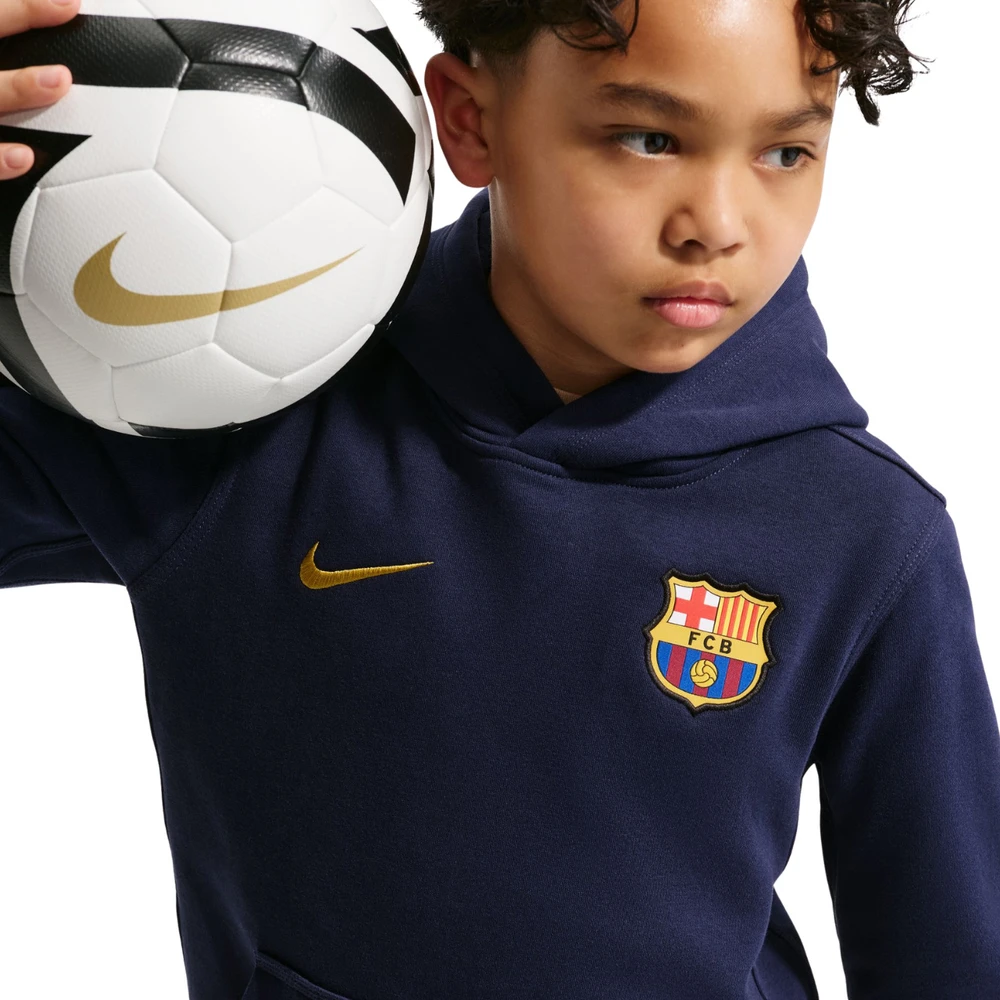 Bluza vaikams Nike FC Barcelona Club tamsiai mėlyna II3718 498 (S)