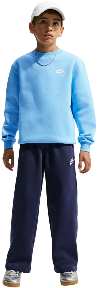 Bluza vaikams Nike Sportswear Club Fleece jasnoniebieska FD3006 497 (XS)