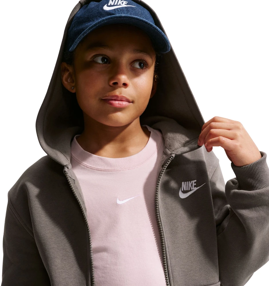 Bluza vaikams Nike Sportswear Club Fleece pilka FD3004 289 (M)