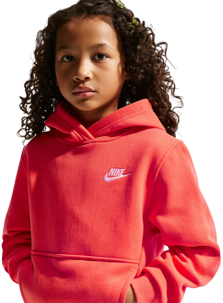 Bluza vaikams Nike Sportswear Club Fleece oranžinė FD3000 842 (L)