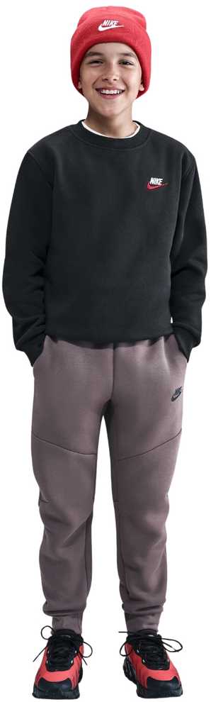 Vaikiškas džemperis Nike Sportswear Club Fleece, juodas