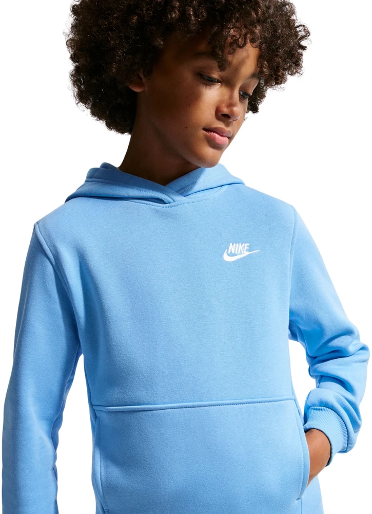 Bluza vaikams Nike Sportswear Club Fleece jasnoniebieska FD3000 497 (XL)