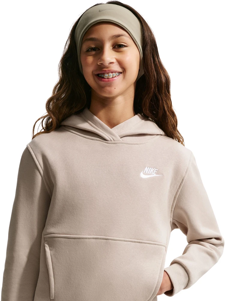 Vaikų „Nike Sportswear Club Fleece" smėlio spalvos megztinis FD3000 236 (L)
