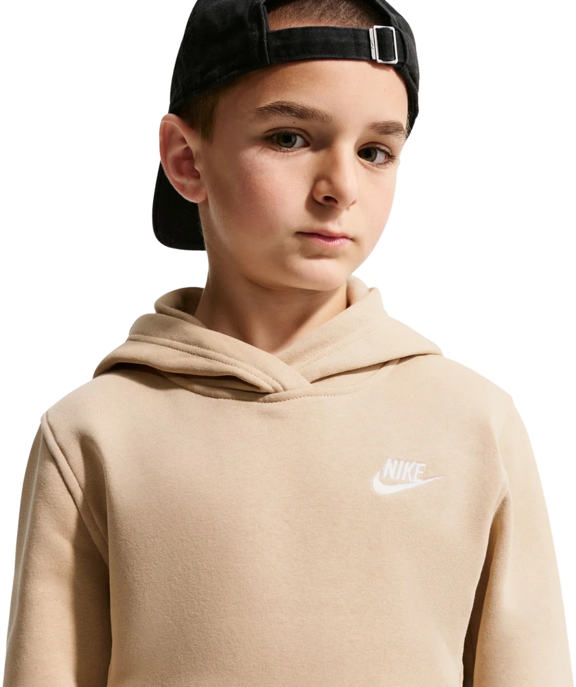 Bluza vaikams Nike Sportswear Club Fleece smėlio sp. FD3000 286 (XL)