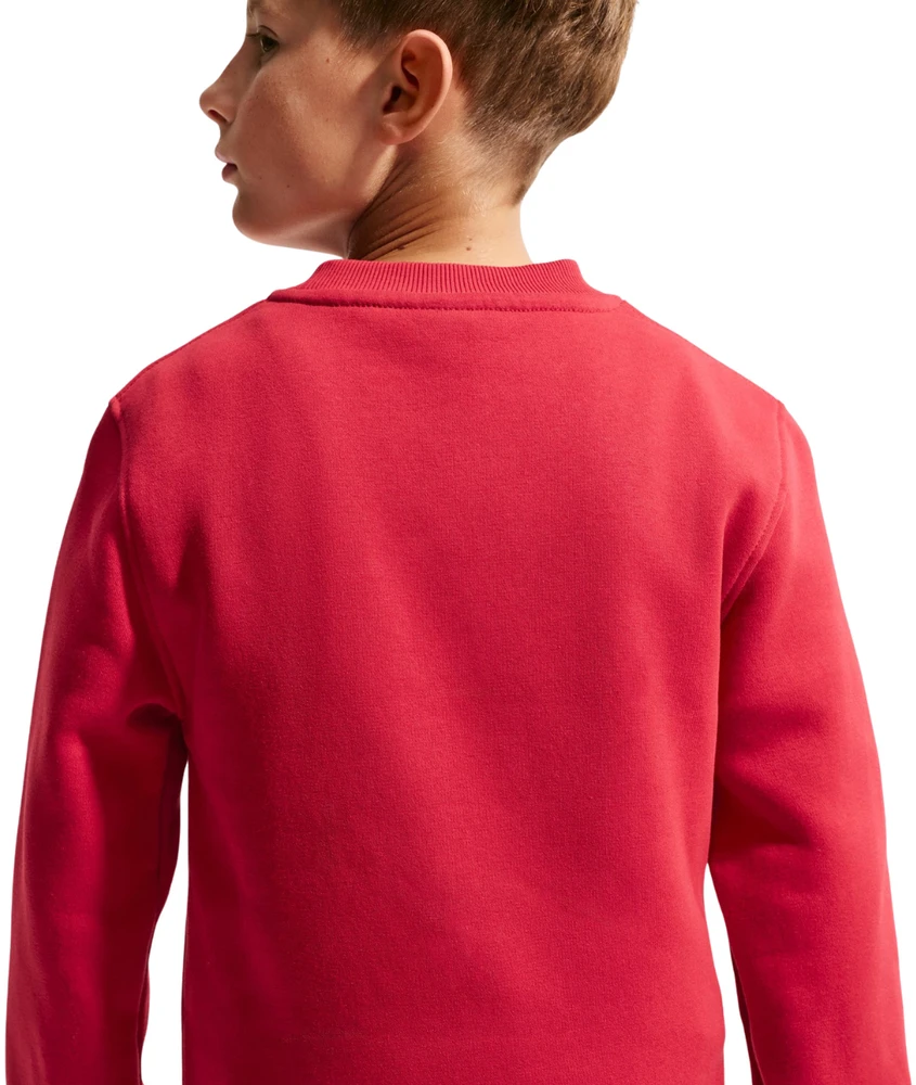 Bluza vaikams Nike Sportswear Club Fleece raudona FD3006 608 (M)