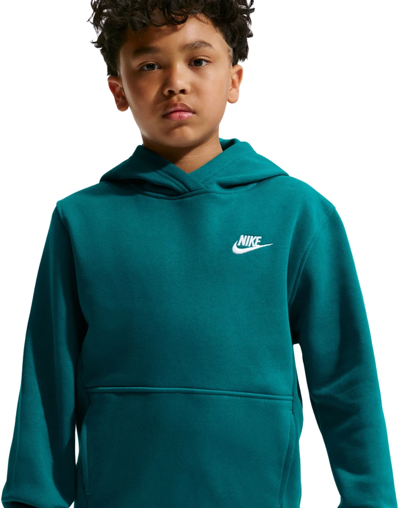 Bluza vaikams Nike Sportswear Club Fleece žalia FD3000 372 (XL)