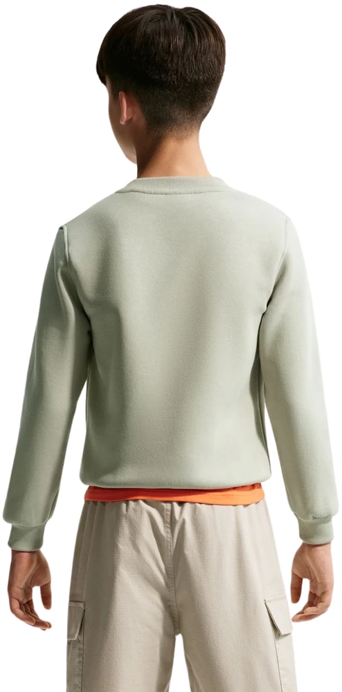 Bluza vaikams Nike Sportswear Club Fleece jasnozielona FD3006 304 (M)