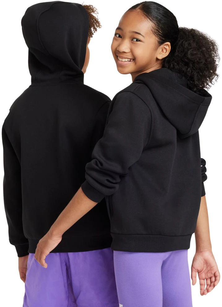 Nike Sportswear Club Fleece vaikiškas džemperis juodas FD3004 010