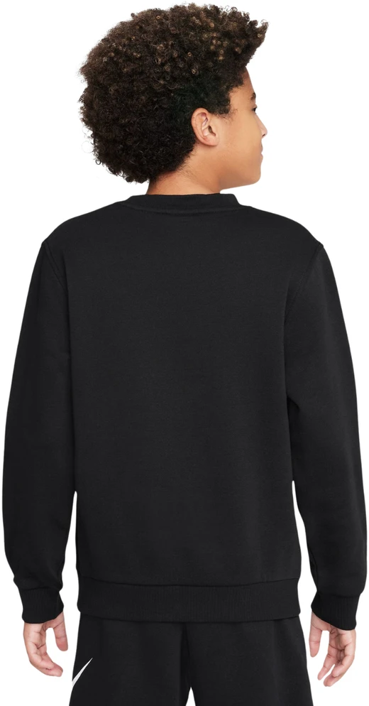Bluza vaikams Nike Sportswear Club Fleece juoda FD3006 010 (S)