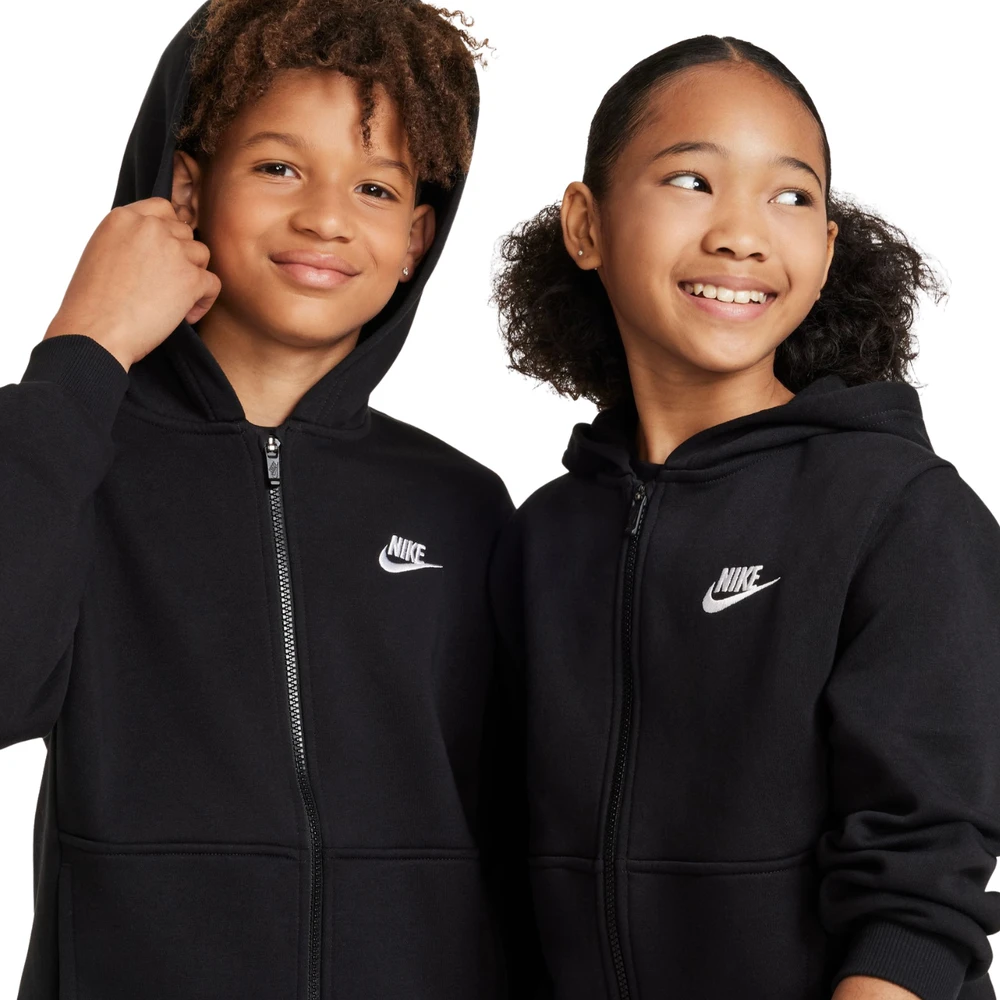 Bluza vaikams Nike Sportswear Club Fleece juoda FD3004 010 (M)
