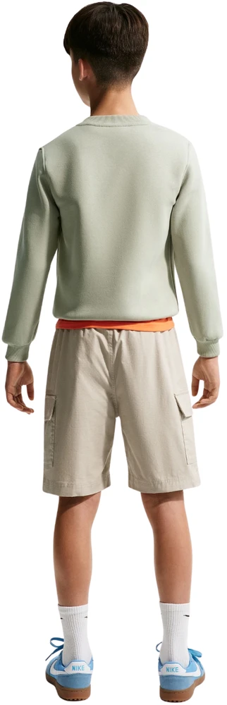 Bluza vaikams Nike Sportswear Club Fleece jasnozielona FD3006 304 (M)