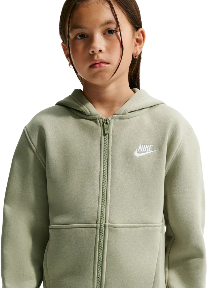 Bluza vaikams Nike Sportswear Club Fleece jasnozielona FD3004 304 (M)