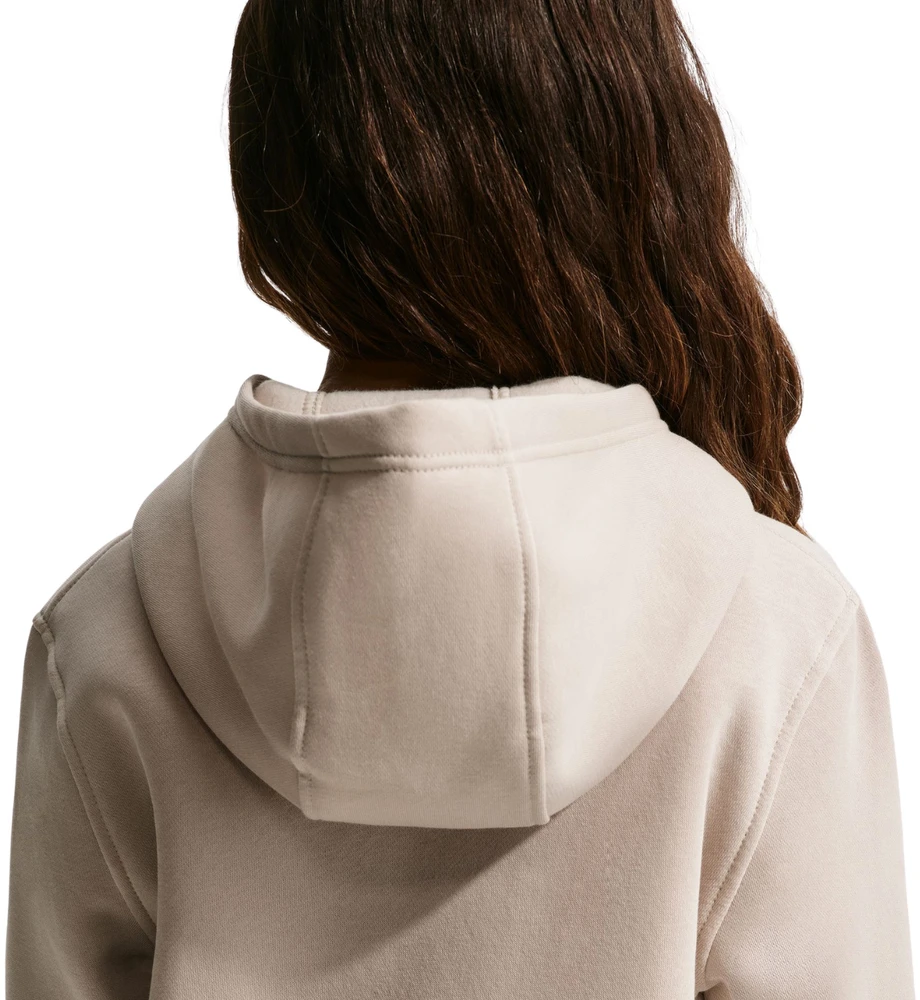 Vaikų „Nike Sportswear Club Fleece" smėlio spalvos megztinis FD3000 236 (L)