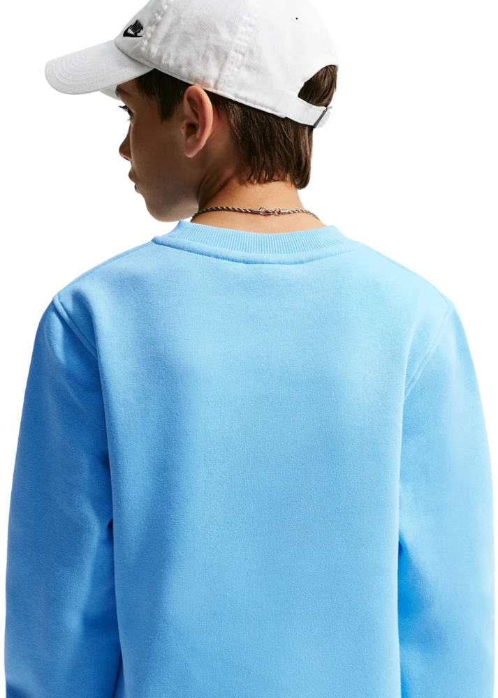 Bluza vaikams Nike Sportswear Club Fleece jasnoniebieska FD3006 497 (XS)