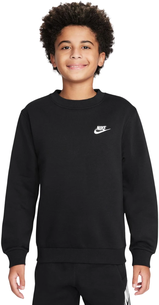 Bluza vaikams Nike Sportswear Club Fleece juoda FD3006 010 (S)
