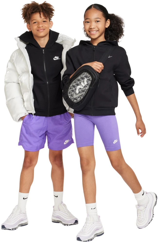 Bluza vaikams Nike Sportswear Club Fleece juoda FD3004 010 (M)
