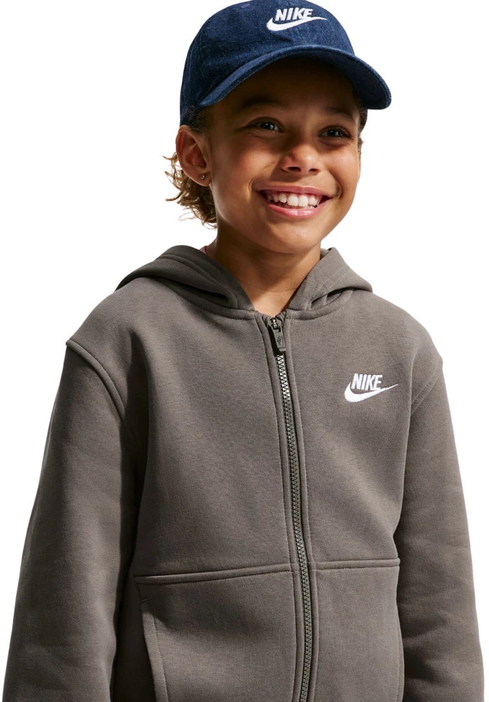 Bluza vaikams Nike Sportswear Club Fleece pilka FD3004 289 (M)