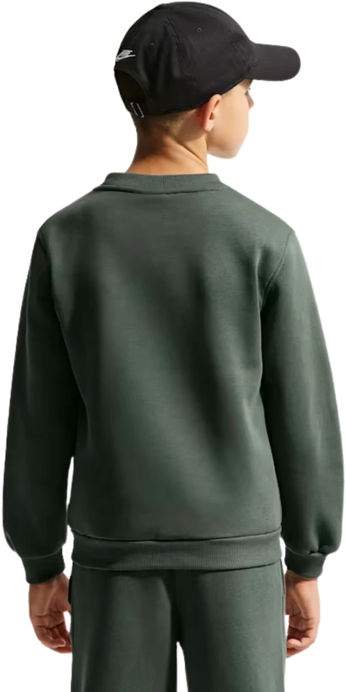 Bluza vaikams Nike Sportswear Club Fleece ciemnozielona FD3006 305 (M)