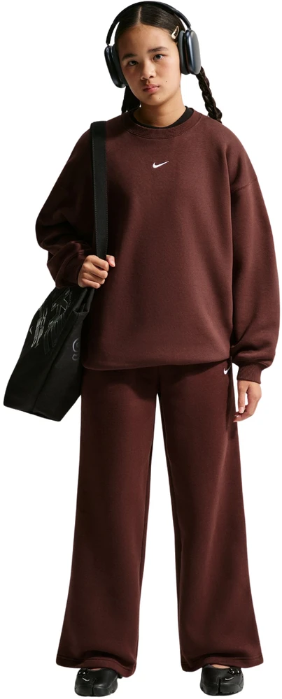 Bluza vaikams Nike Sportswear Studio ruda IM4947 658 (M)